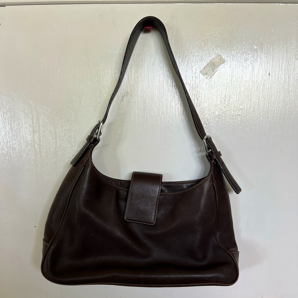 Coach Leather Shoulder Bag